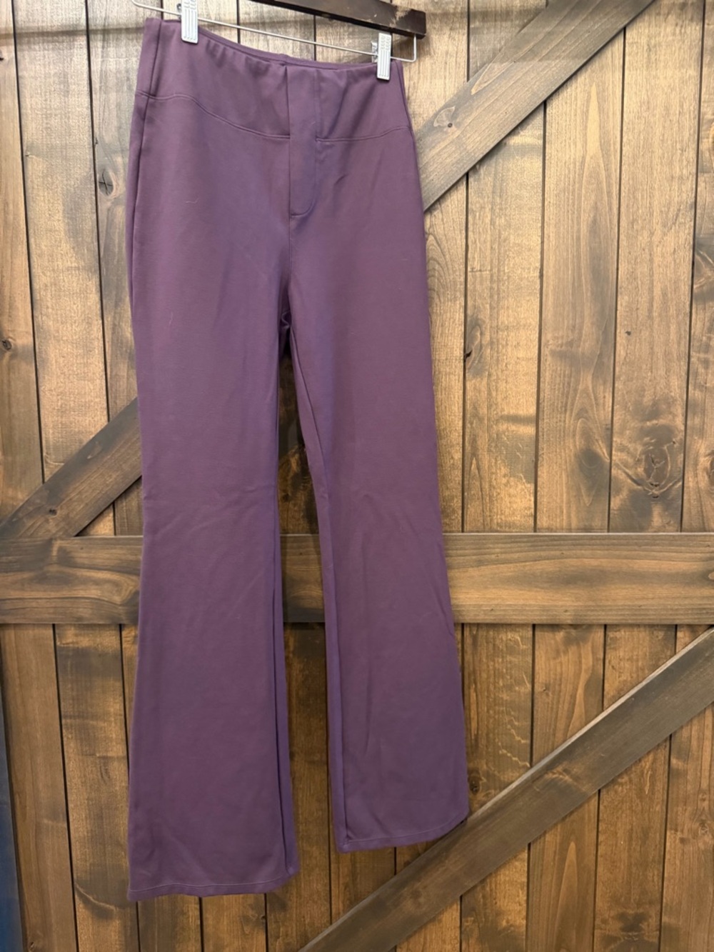 HALARA Purple Flare High-Rise Yoga Pants